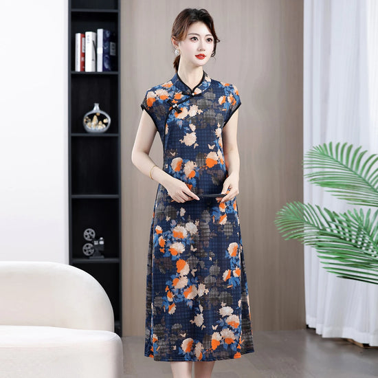 Fashion Clothes Vintage Dress for Women Clothing Streetwear Traditional Chinese Clothing Cheongsams Chinese Qipao Ethnic Style