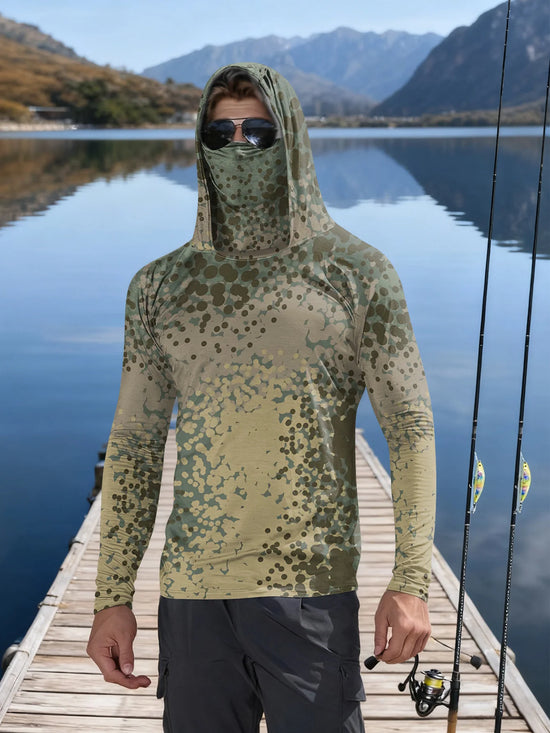 Camo Fishing Hoodie