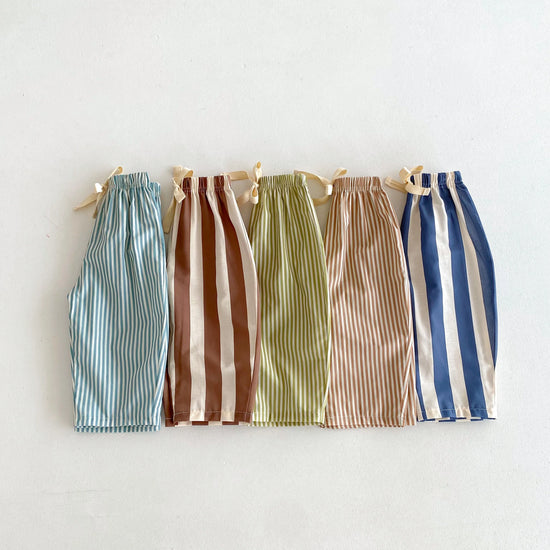 Fashion Striped Trousers For Children&