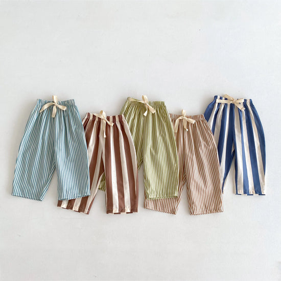 Fashion Striped Trousers For Children&