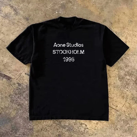 2026 Summer Fashion Trend Luxury Brand Letter Printed T-shirt Men&