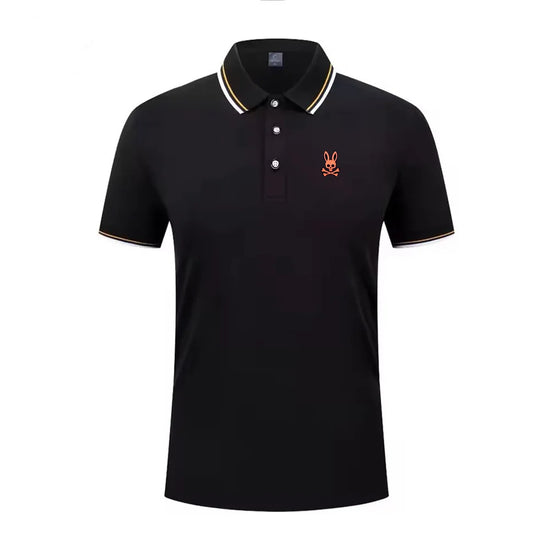 Bestselling fashion brand summer new designer simple breathable polo shirt mens exquisite and comfortable top