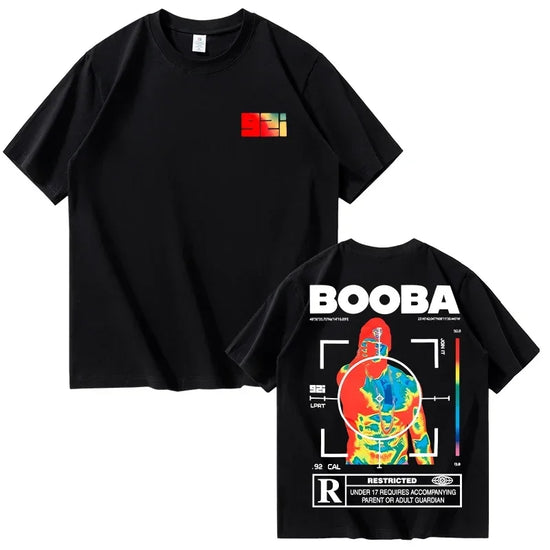 Men Fashion  92i Printed Short Sleeve T Shirt Women Casual Harajuku Hip Hop Streetwear Tee Tops Suitable for All Seasons