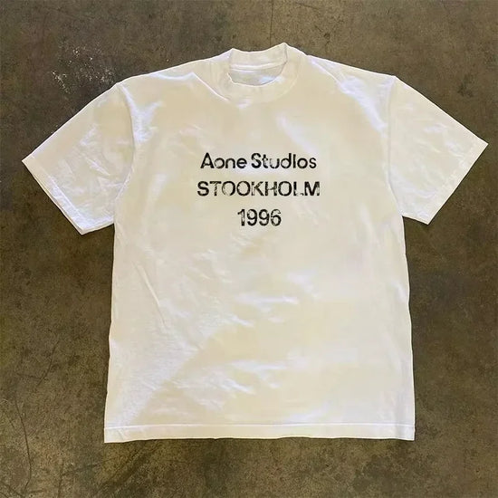 2026 Summer Fashion Trend Luxury Brand Letter Printed T-shirt Men&