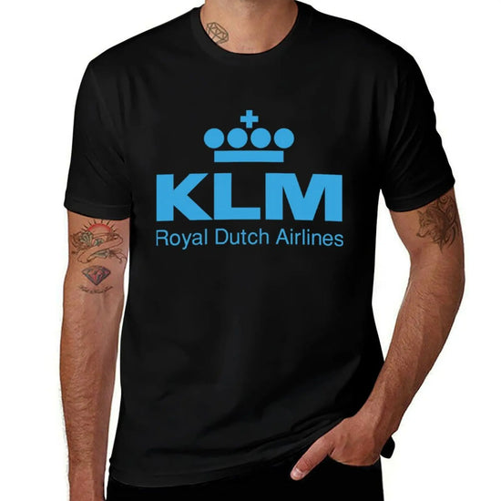 BEST SELLER - KLM Airlines Merchandise T-Shirt designer shirts oversized t shirt men clothings