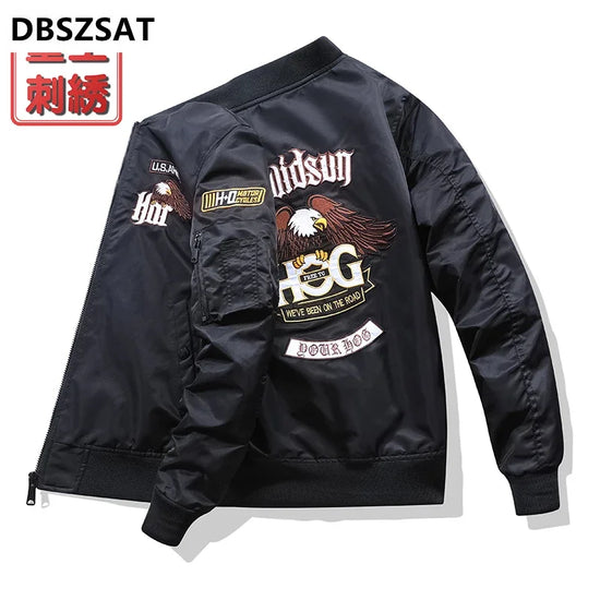 Mens  Motorcycle Jacket 2027 Men Fashion New Jackets Male  Bomber Coats Winter military garments tactical luxury Clothing